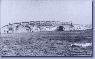 Die Andrea Doria kentert